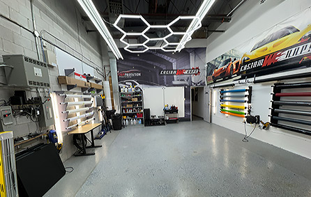Custom Wraps interior