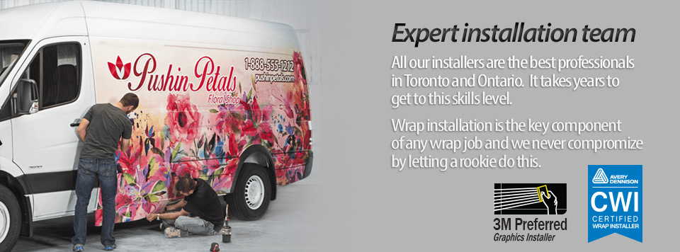Van wrap design