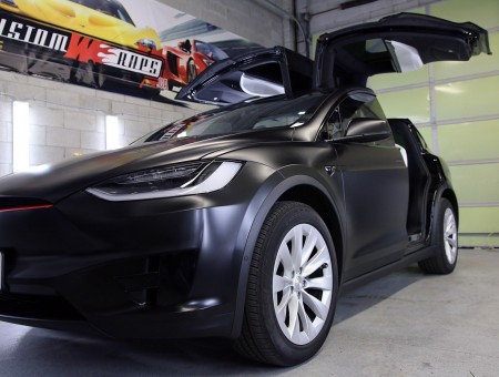 Tesla Model X Satin Black