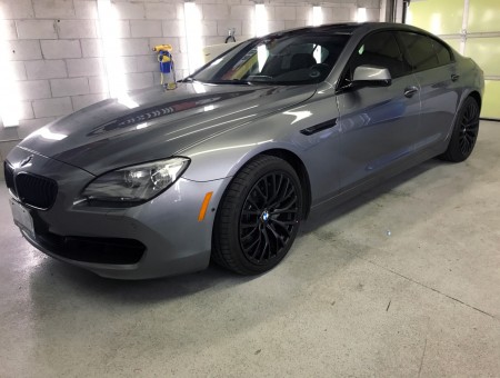 BMW 6 balack-out