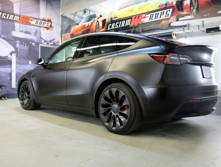 Tesla Model Y 3M Satin Black