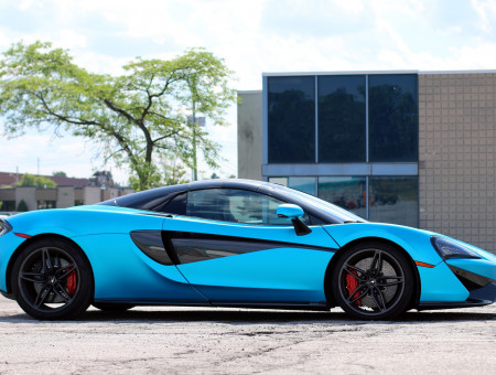 Mclaren S570 Satin Ocean Shimmer