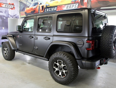 Jeep Wrangler Rubicon 3M Satin Black