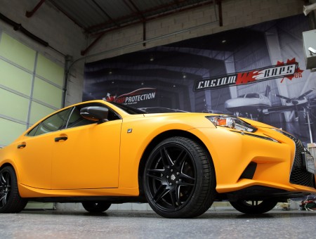 Lexus IS250 Matte Orange