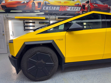Cyber Truck Satin Yellow