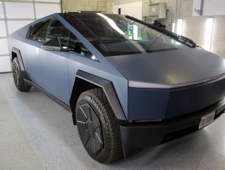 Tesla Cybertruck Satin Thundercloud